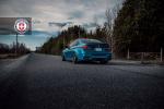 BMW M3 Sedan Atlantis Blue on HRE Wheels (P104SC) 2019 года
